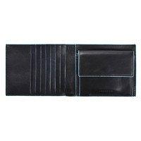 Портмоне Piquadro BL SQUARE Black з відділ. д/монет (PU1239B2_N)