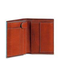Портмоне Piquadro BL SQUARE Orange верт. з відділ. для монет (PU1740B2_AR)