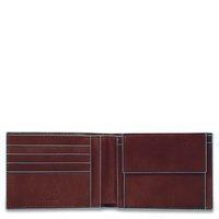 Портмоне Piquadro BL SQUARE Cognac з відділ. для монет (PU257B2_MO)