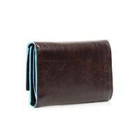 Портмоне Piquadro BL SQUARE Cognac жіноче з відділ. д/монет (PD1853B2_MO)