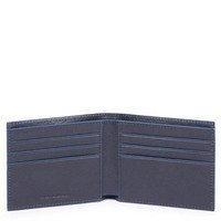 Портмоне Piquadro B2S Blue з відділ. для док. з RFID захистом (PU3891B2SR_BLU)