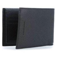 Портмоне Piquadro BK SQUARE Black з відділ. для док. з RFID захистом (PU1392B3R_N)