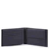 Портмоне Piquadro BK SQUARE Blue з відділ. для док. з RFID захистом (PU1392B3R_BLU)
