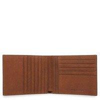 Портмоне Piquadro BK SQUARE Tobacco з відділ. для 12 кред. карт (PU1241B3_CU)