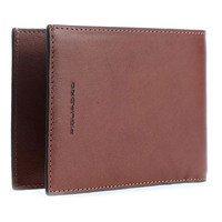 Портмоне Piquadro BK SQUARE Tobacco з відділ. для 12 кред. карт (PU1241B3_CU)