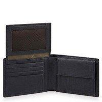 Портмоне Piquadro BRIEF Blue з відділ. для док. з RFID захистом (PU1392BRR_BLU)