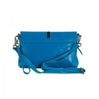 Жіноча шкіряна сумка TRAUM Блакитний (7312-07)