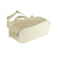 Жіноча шкіряна сумка TRAUM Біло-сірий (7334-12)