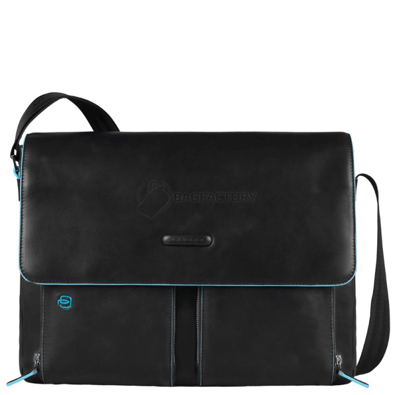 Чоловіча сумка Piquadro BL SQUARE Black з відділ. д/ноут15