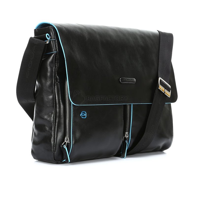 Чоловіча сумка Piquadro BL SQUARE Black з відділ. д/ноут15