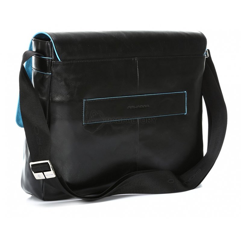 Чоловіча сумка Piquadro BL SQUARE Black з відділ. д/ноут15