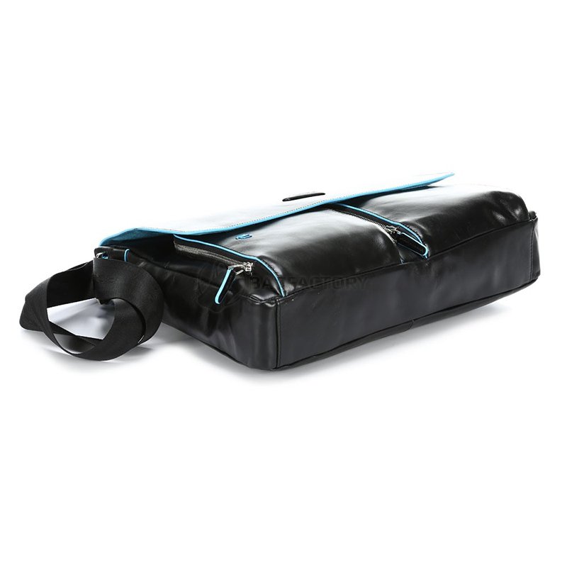 Чоловіча сумка Piquadro BL SQUARE Black з відділ. д/ноут15