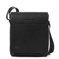 Чоловіча сумка Piquadro BK SQUARE Black з відділ. для iPad (CA1593B3_N)