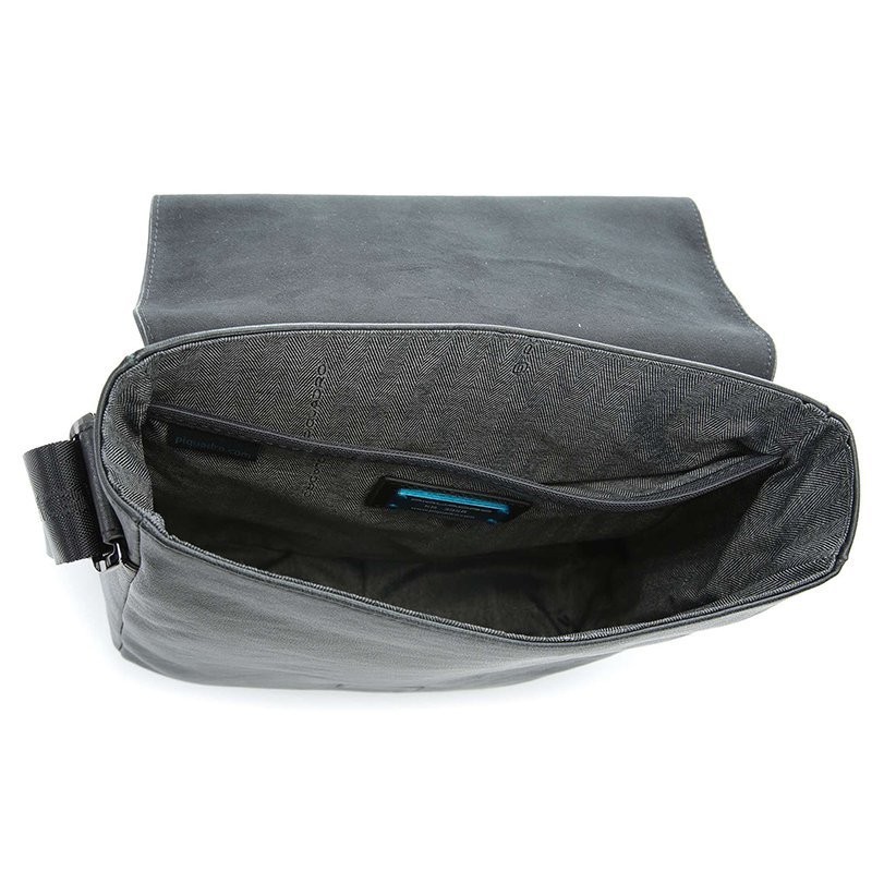 Чоловіча сумка Piquadro BK SQUARE Black з відділ. для iPad (CA1593B3_N)