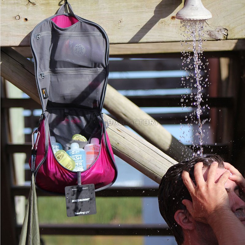 Косметичка Sea to Summit TL Hanging Toiletry Bag S Blue/Grey (STS ATLHTBSBL)