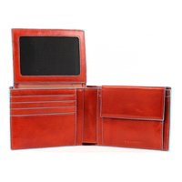 Портмоне Piquadro BL SQUARE Orange з відділ. для док. з RFID захистом (PU1392B2R_AR)