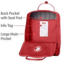 Міський рюкзак Fjallraven Re - Kanken Red 16л (23548.320)