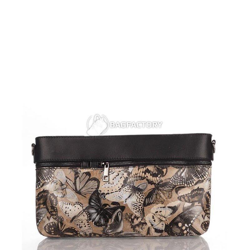 Клатч шкіряний Italian Bags Таупе (1001_taupe)