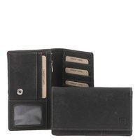 Портмоне Enrico Benetti LEATHER Black з відділ. для документів (Eb67010 001)