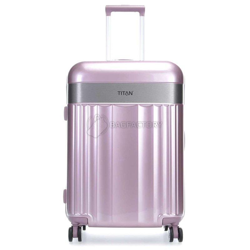 Валіза на 4 колесах Titan SPOTLIGHT FLASH Wild Rose M 69л (Ti831405 - 12)