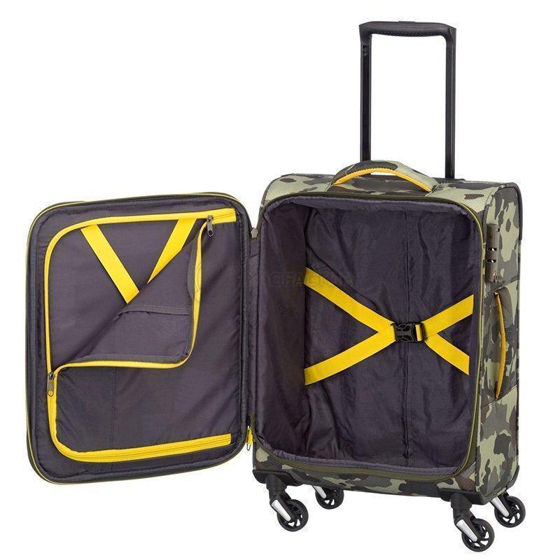 Валіза на 4 колесах Travelite KITE Olive S 36л (TL089947 - 86)