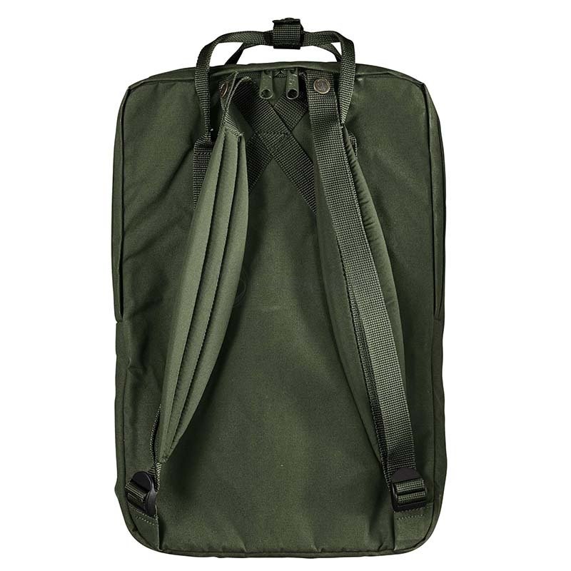Міський рюкзак Fjallraven Kanken Laptop 17 Forest Green 20л (27173.660)