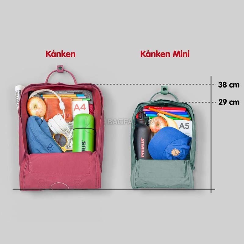 Міський рюкзак Fjallraven Kanken Mini Ox Red 7л (23561.326)