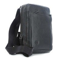 Чоловіча шкіряна сумка Piquadro BK SQUARE Black з відділ. для iPad mini (CA3084B3_N)