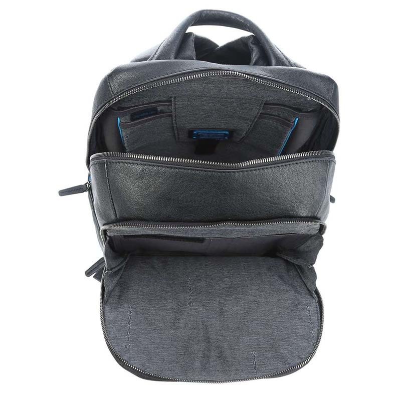 Міський рюкзак Piquadro BK SQUARE Black з відділ. д/ноут.14