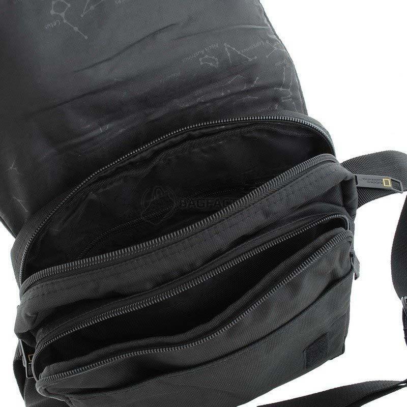 Чоловіча сумка NATIONAL GEOGRAPHIC Pro з відділ. д/планшета 5л Чорний (N00707;06)