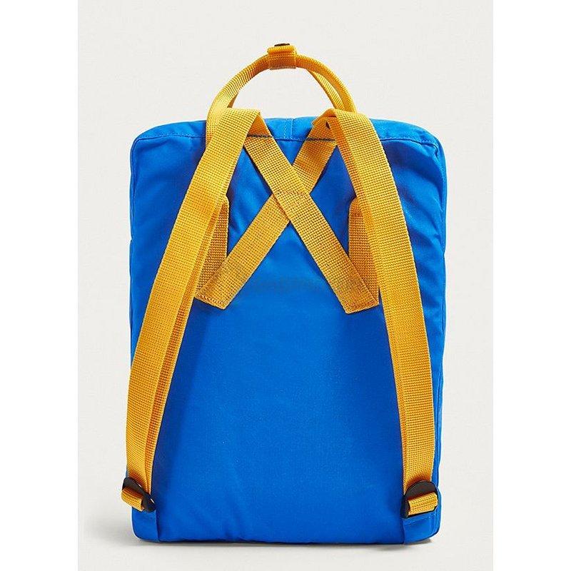 Міський рюкзак Fjallraven Kanken Un Blue - Warm Yellow 16л (23510.525-141)