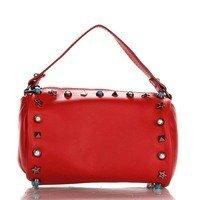 Жіноча шкіряна сумка Italian bags Червоний (1519_red)