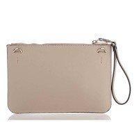 Клатч шкіряний Italian Bags Таупе (1536_taupe)