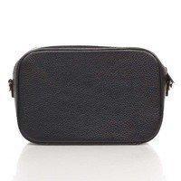 Шкіряний клатч Italian bags Чорний (1654_black)