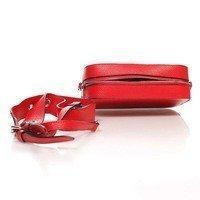 Шкіряний клатч Italian bags Червоний (1654_red)