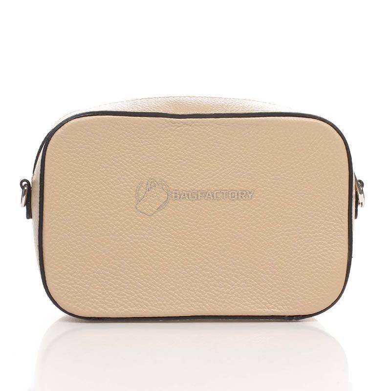 Шкіряний клатч Italian bags Таупе (1654_taupe)