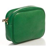 Шкіряний клатч Italian Bags Зелений (1700_green)