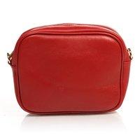 Шкіряний клатч Italian Bags Червоний (1700_red)
