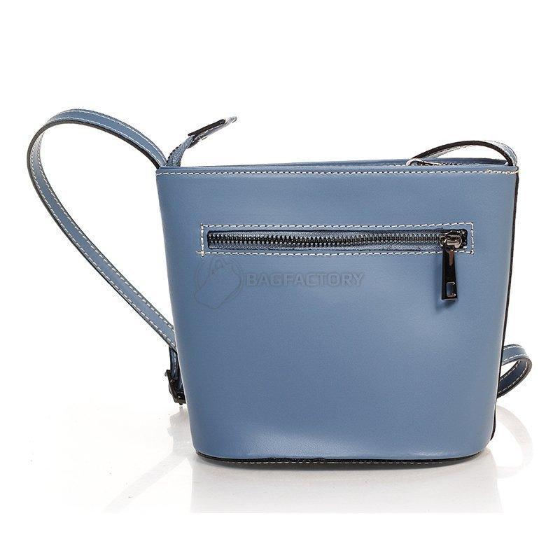 Жіноча шкіряна сумка Italian Bags Синій (1802_blue_sky)