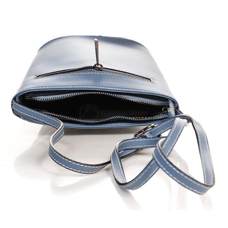 Жіноча шкіряна сумка Italian Bags Синій (1802_blue_sky)