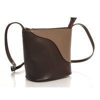 Жіноча шкіряна сумка Italian Bags Коричневий (1802_d_brown_taupe)