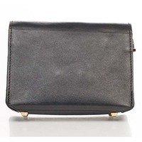 Клатч шкіряний Italian Bags Чорний (1812_black)