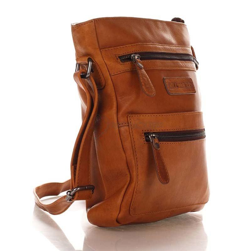 Чоловіча шкіряна сумка HILL BURRY Коричневий (1882_brown)