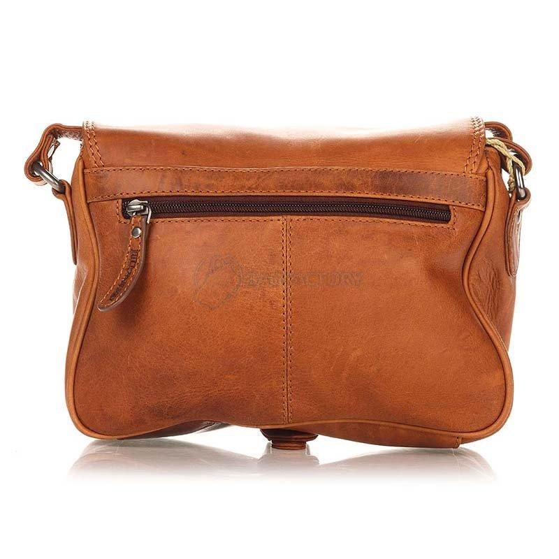 Чоловіча шкіряна сумка HILL BURRY Коричневий (4003_brown)