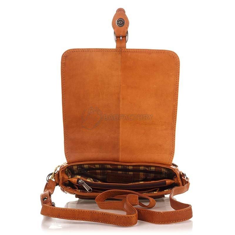 Чоловіча шкіряна сумка HILL BURRY Коричневий (4003_brown)