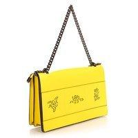 Клатч шкіряний Italian Bags Жовтий (8909_yellow)