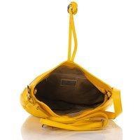 Жіноча шкіряна сумка Italian bags Жовтий (8934_yellow)