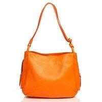 Жіноча шкіряна сумка Italian bags Помаранчевий (8948_orange)