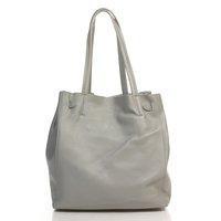 Жіноча шкіряна сумка Italian Bags Сірий (8956_gray)
