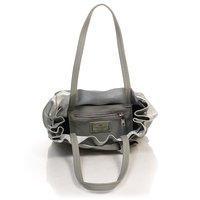 Жіноча шкіряна сумка Italian Bags Сірий (8956_gray)